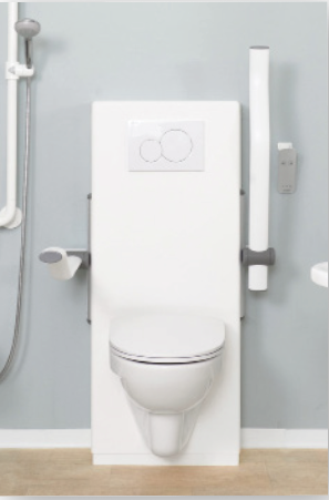 Cadre de WC réglable