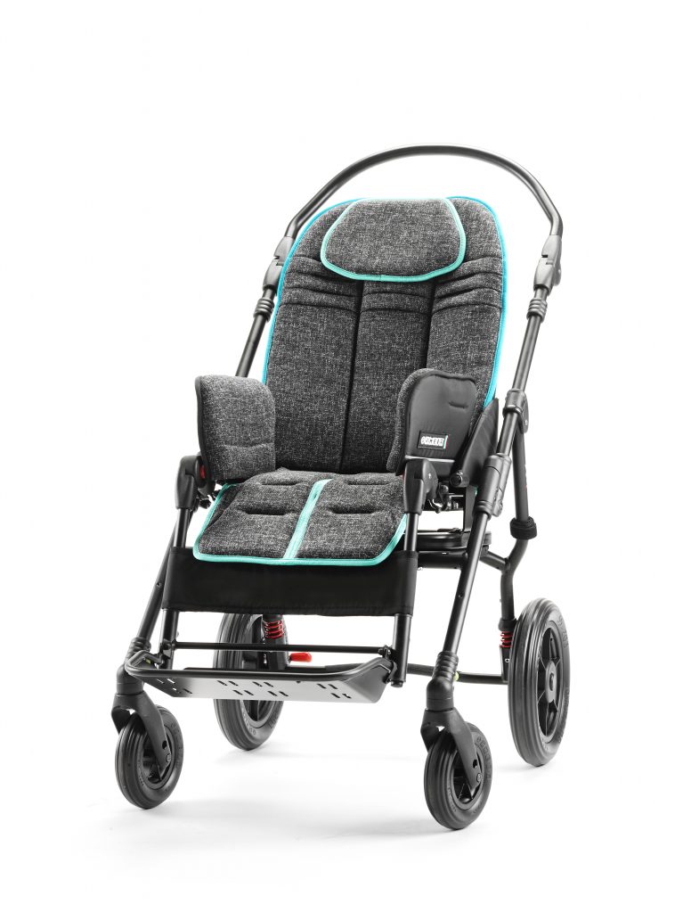 Poussette adaptée handicap La Bug GREYline évolutive CREE