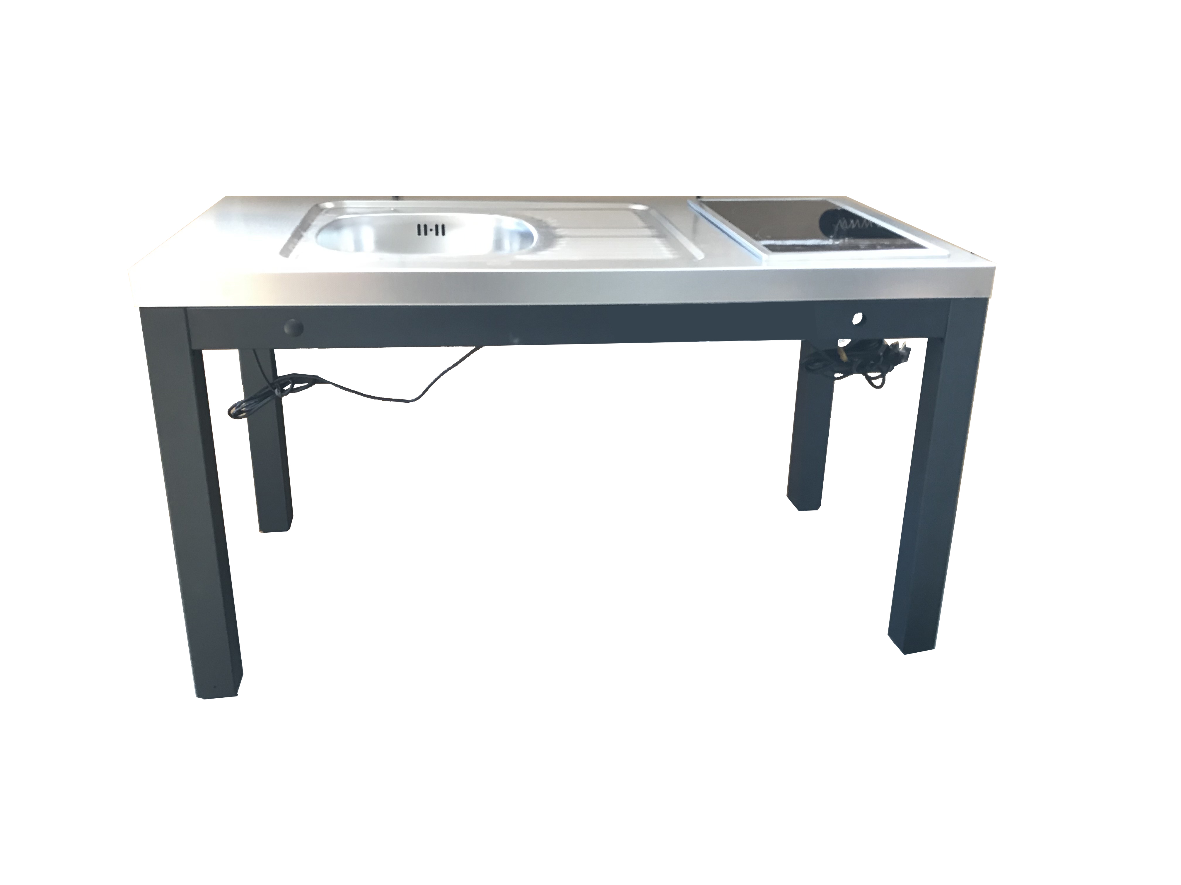 La à hauteur variable sur 4 pieds composée d’un Variplan