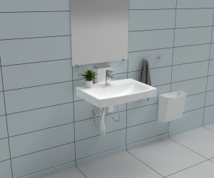 Lavabo réglable manuel SPRINGline